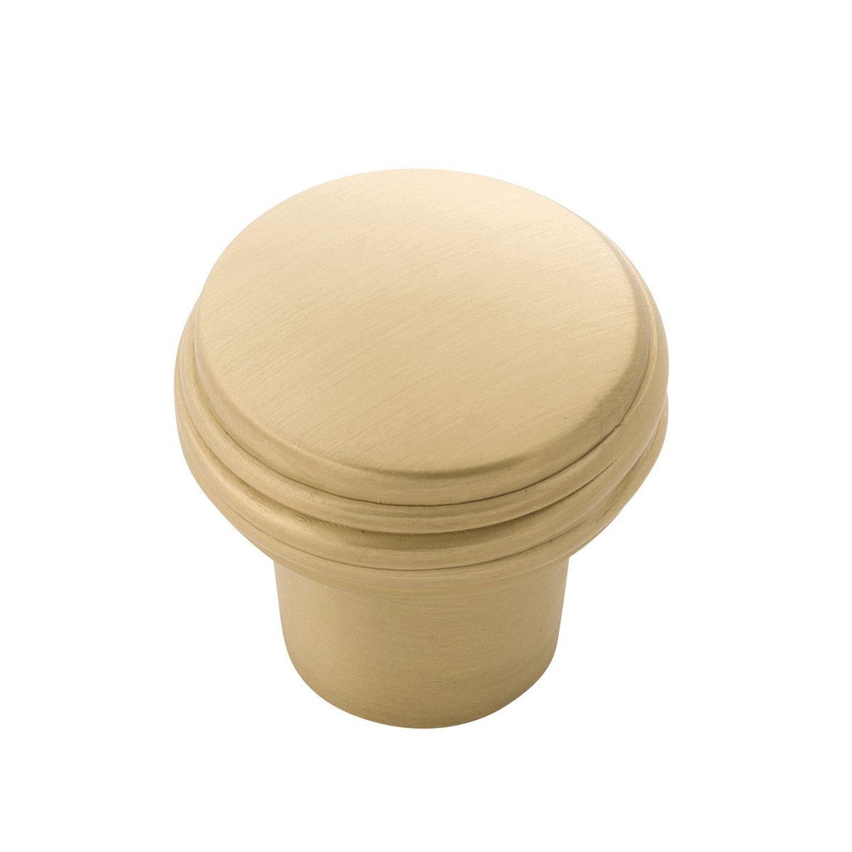 Belwith Keeler B077063-BGB 1-5/16 Fermata Knob - Brushed Golden Brass