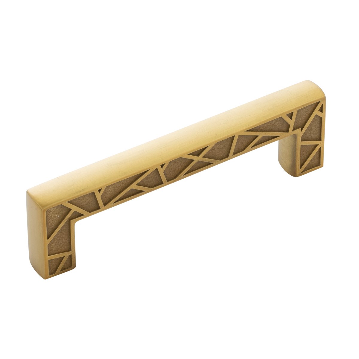 Belwith Keeler B077139-BGB 96mm Cullet Pull - Brushed Golden Brass