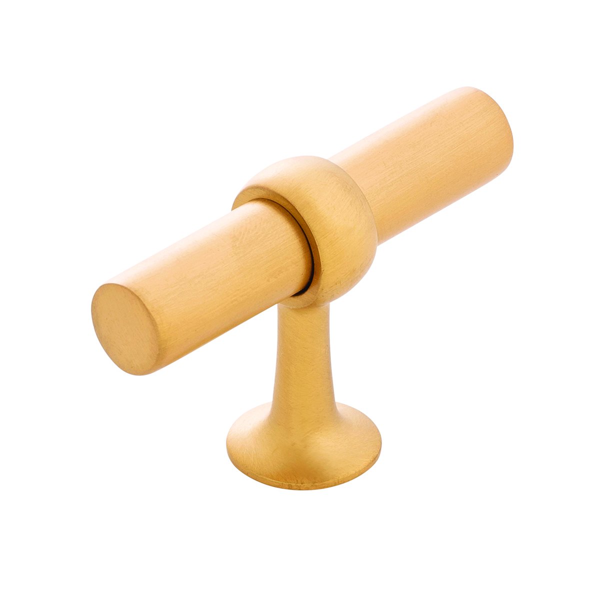 Belwith Keeler B077328-BGB 2-1/2" x 13/16" Ostia Knob - Brushed Golden Brass