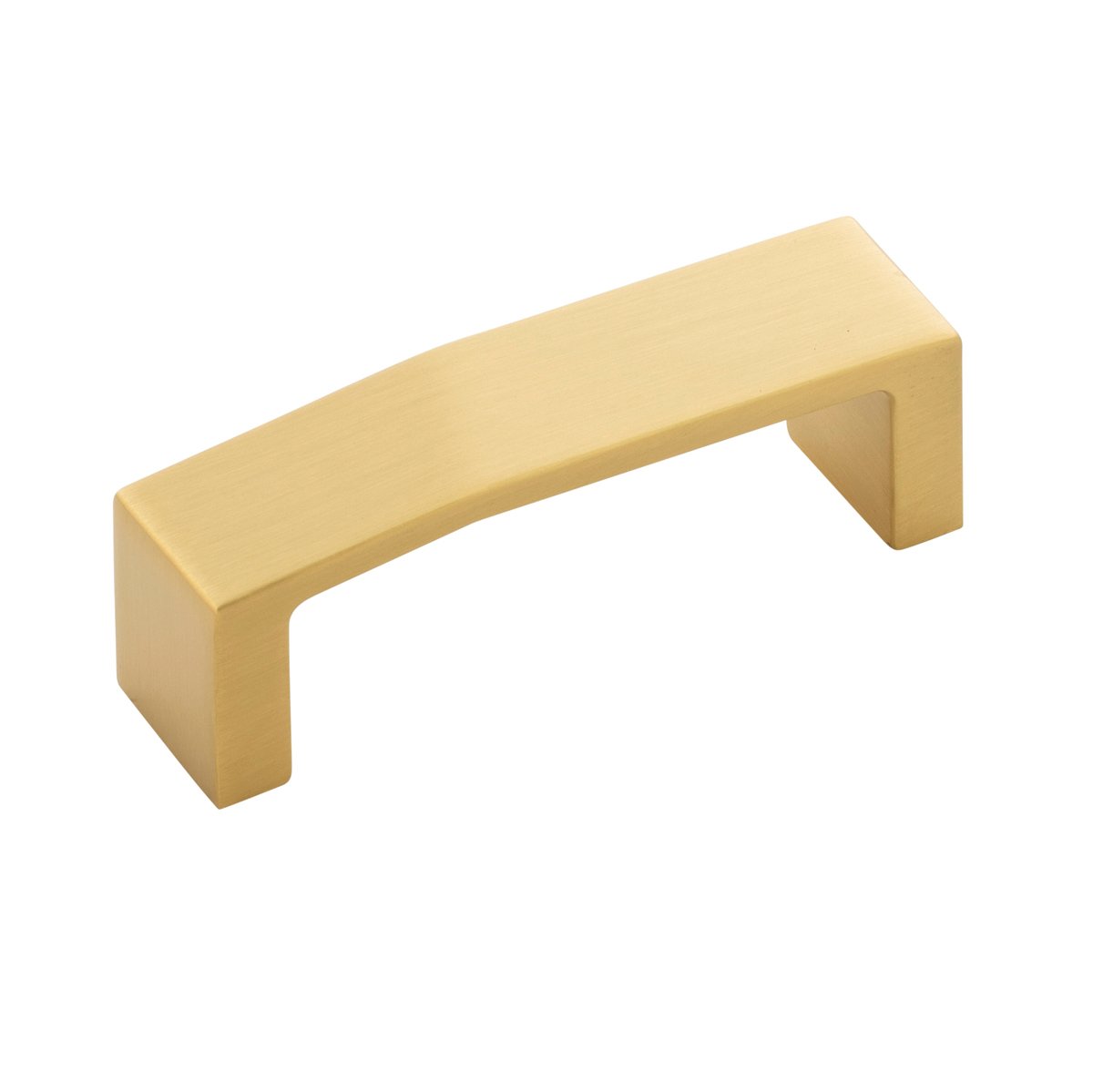 Belwith Keeler B077400-BGB 3 In. Veer Pull - Brushed Golden Brass