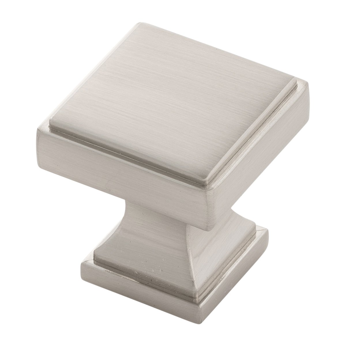 Belwith Keeler B077458-SN 1-1/8 Brownstone Knob - Satin Nickel