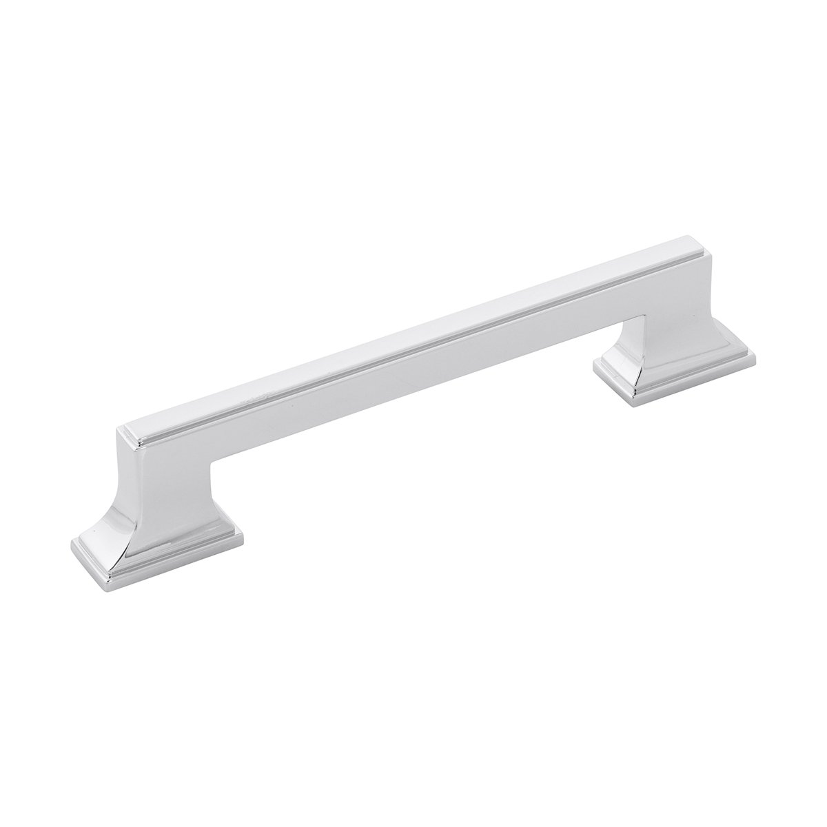 Belwith Keeler B077462-CH 128 mm Brownstone Pull - Chrome