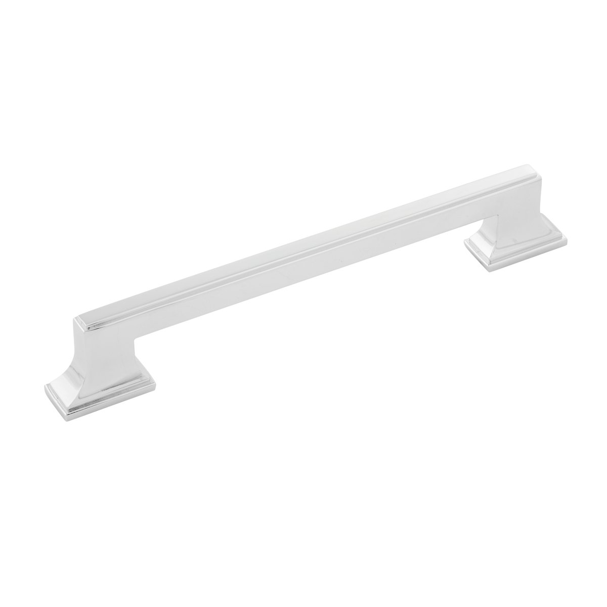 Belwith Keeler B077463-CH 160 mm Brownstone Pull - Chrome