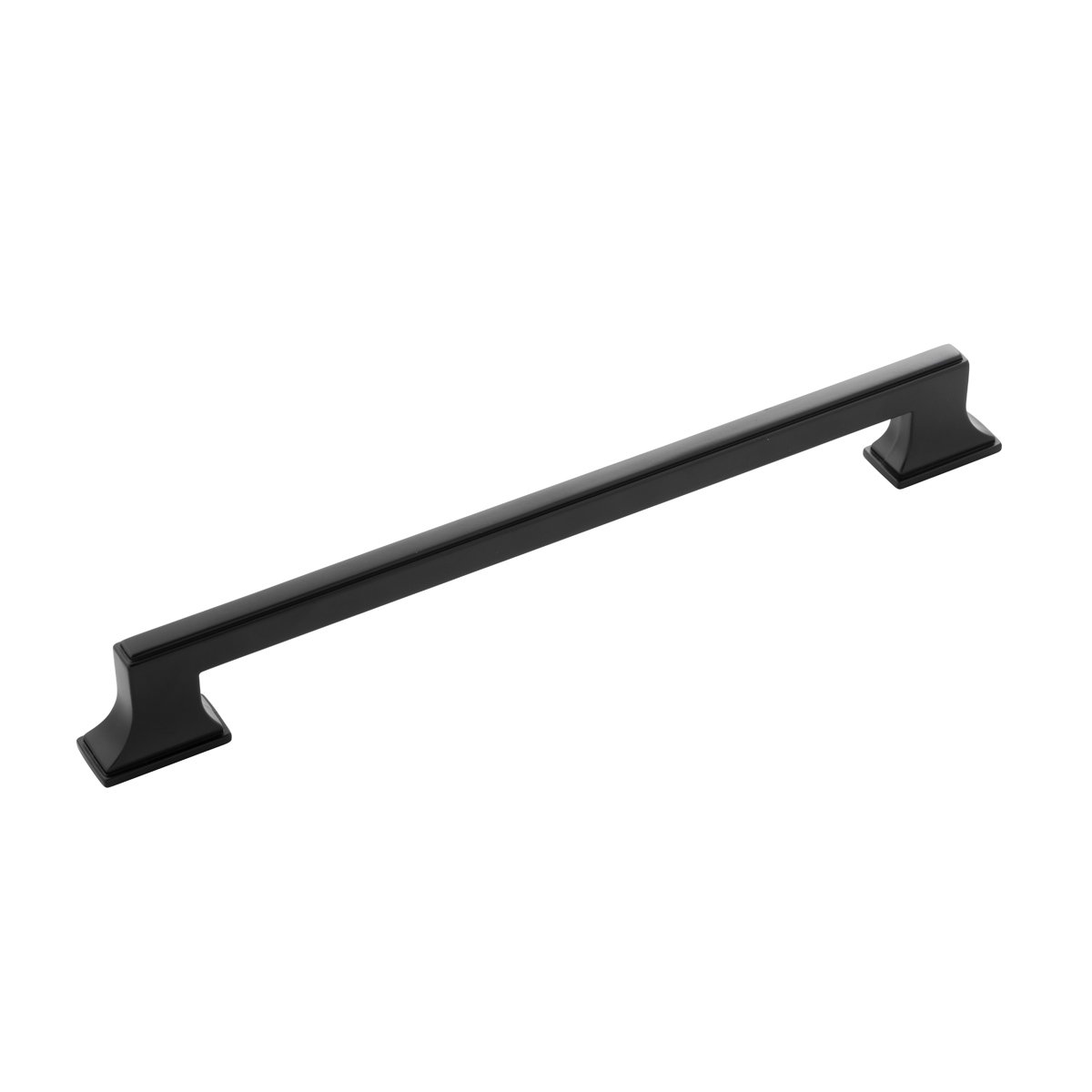 Belwith Keeler B077464-MB 224 mm Brownstone Pull - Matte Black