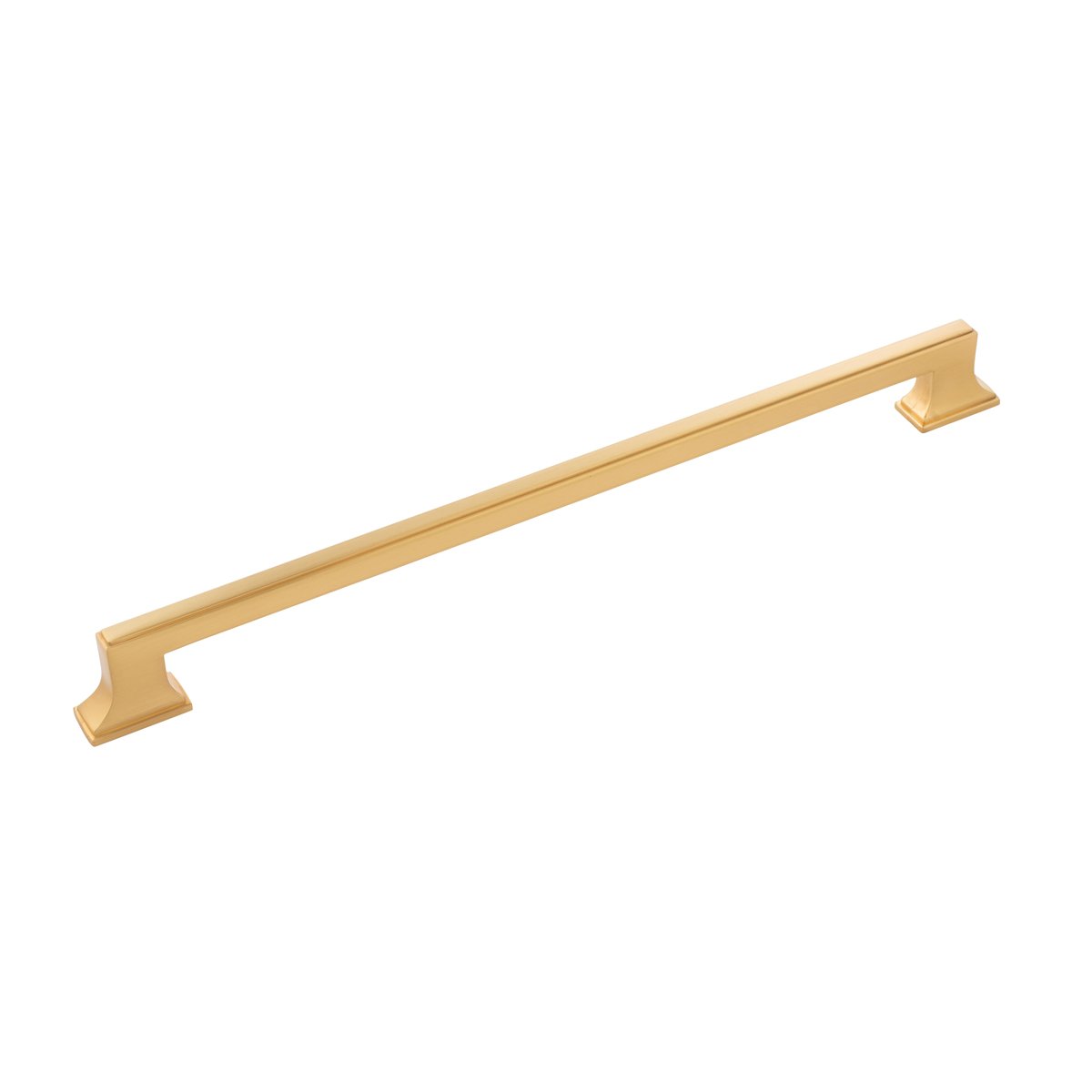 Belwith Keeler B077465-BGB 12 In. Brownstone Pull - Brushed Golden Brass