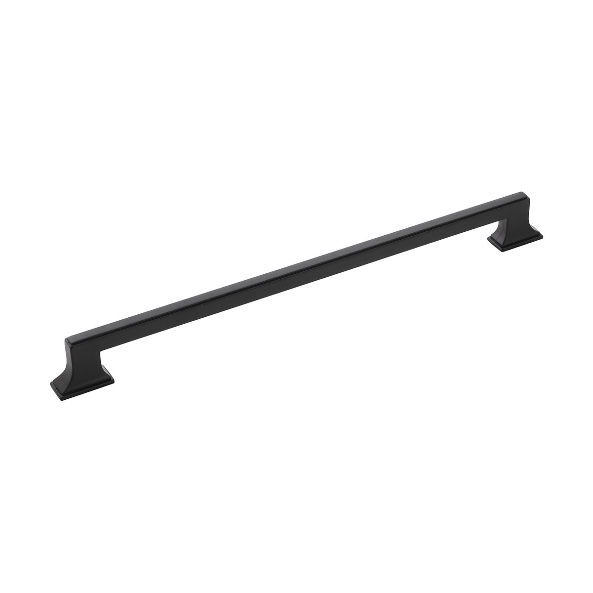 Belwith Keeler B077465-MB 12 In. Brownstone Pull - Matte Black