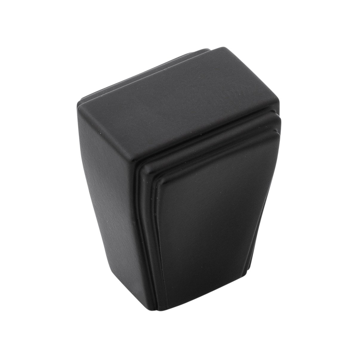 Belwith Keeler B077493-MB 1" x 7/8" Belleclaire Knob - Matte Black