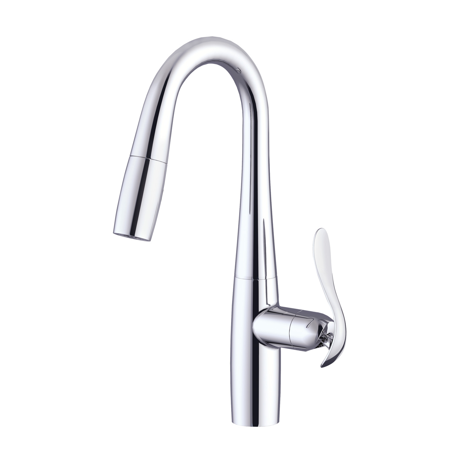 Danze D150612 Selene 1H Pull-Down Prep Faucet w/ Snapback - Chrome