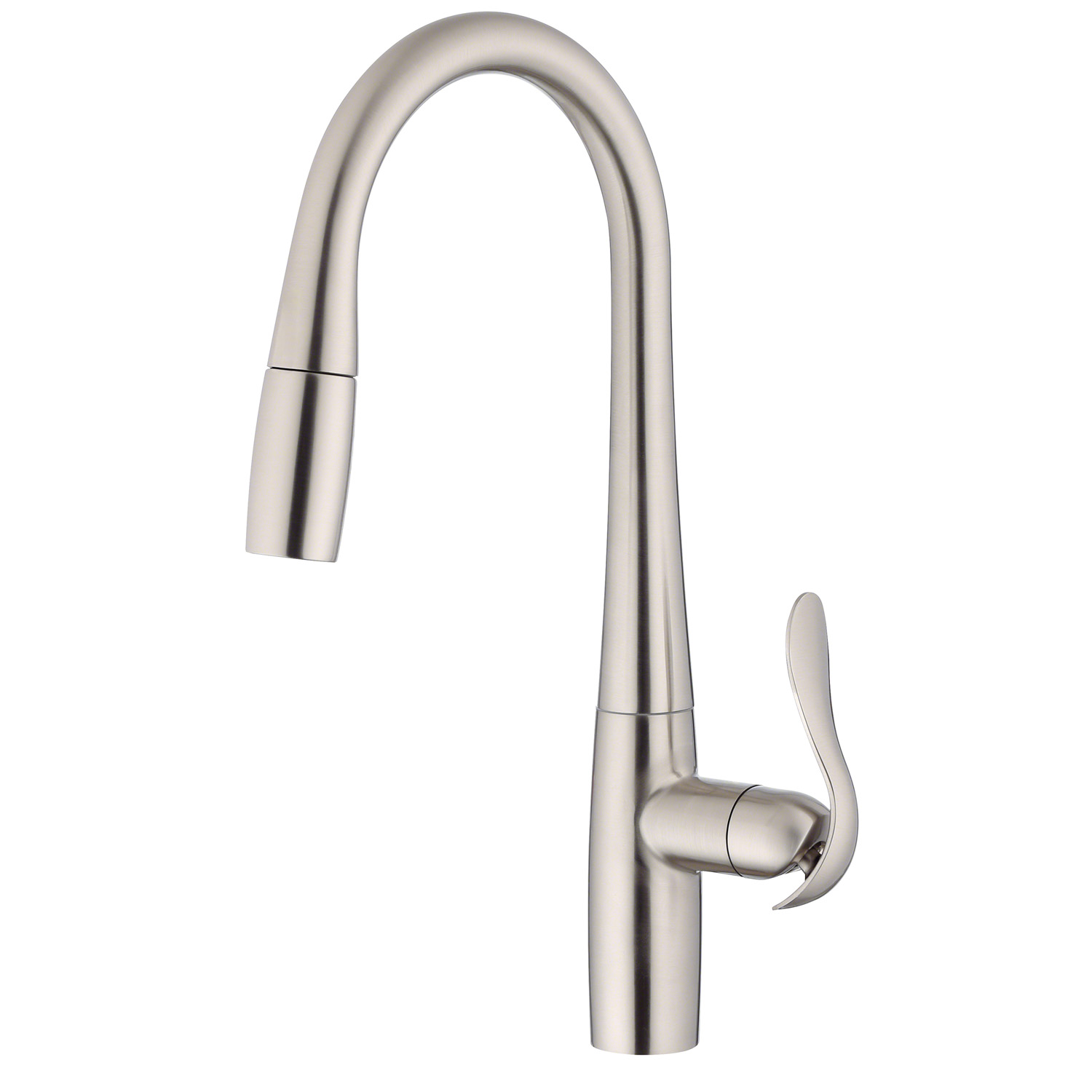 Danze D454012SS Selene 1H Pull-Down Kitchen Faucet w/ Snapback - Stainless Steel