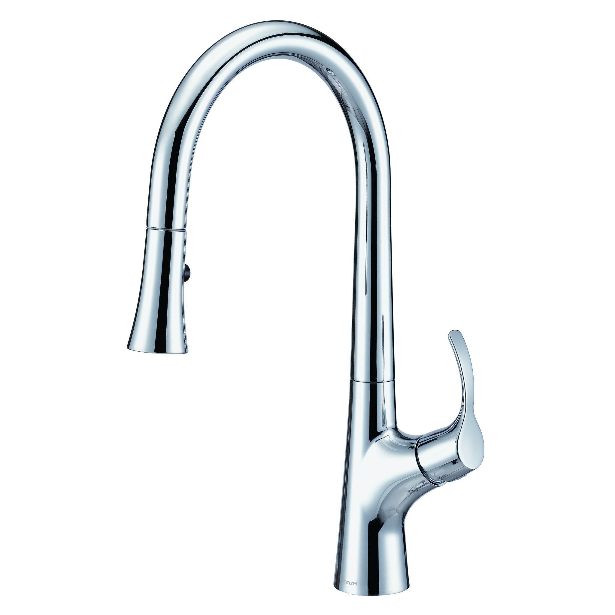 Danze D454422 Antioch 1H Pull-Down Kitchen Faucet w/ Snapback - Chrome