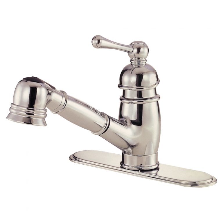 Danze D457614SS Opulence 1H Pull-Out Kitchen Faucet - Stainless Steel