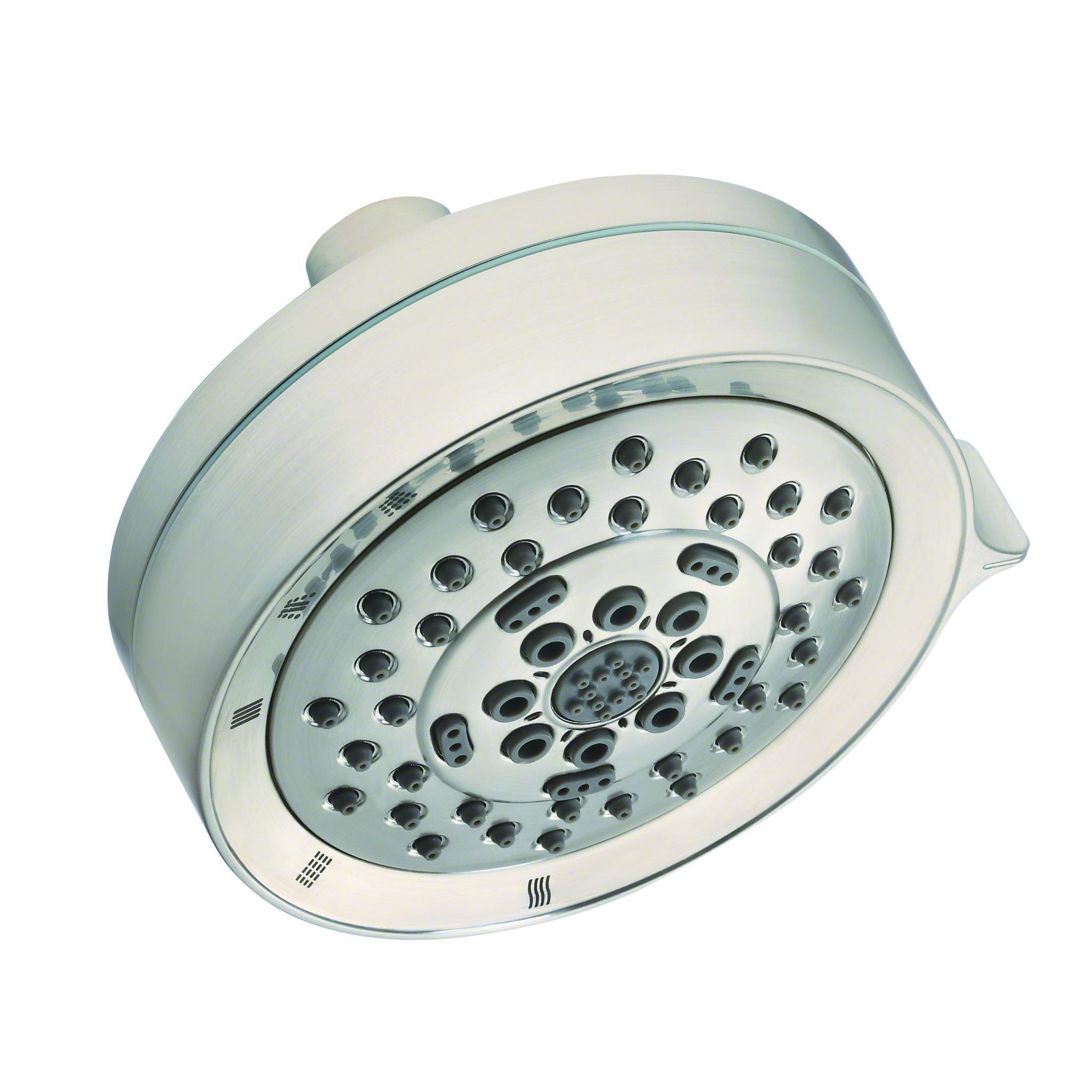 Danze D460055BN Parma 4 1/2" 5 Function Showerhead - Brushed Nickel - Click Image to Close