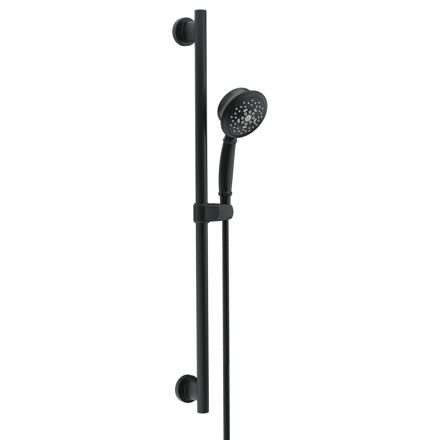 Danze D461724BS Versa 30" Slide Bar Assembly w/ 5 Function Surge Handshower - Satin Black