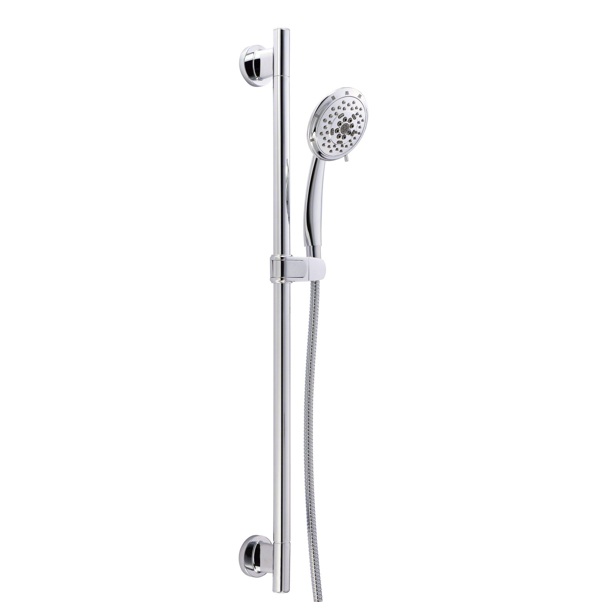 Danze D461735 Versa 30" Slide Bar Assembly w/ 5 Function Florin Handshower - Chrome