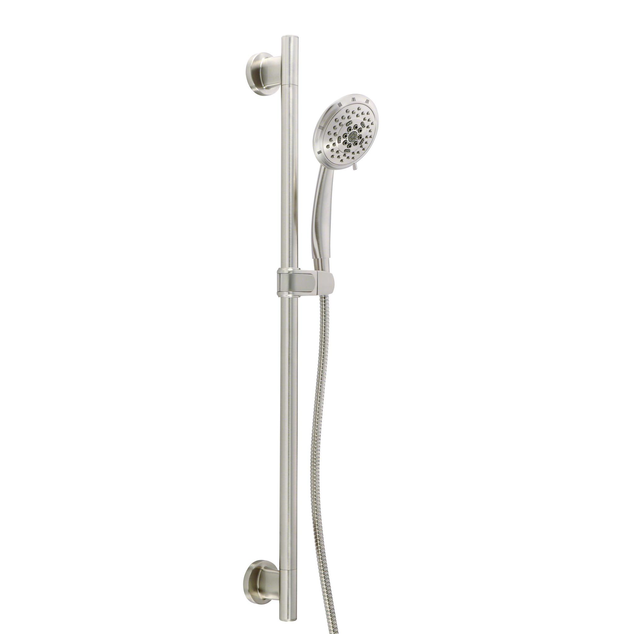 Danze D461735BN Versa 30" Slide Bar Assembly w/ 5 Function Florin Handshower - Brushed Nickel