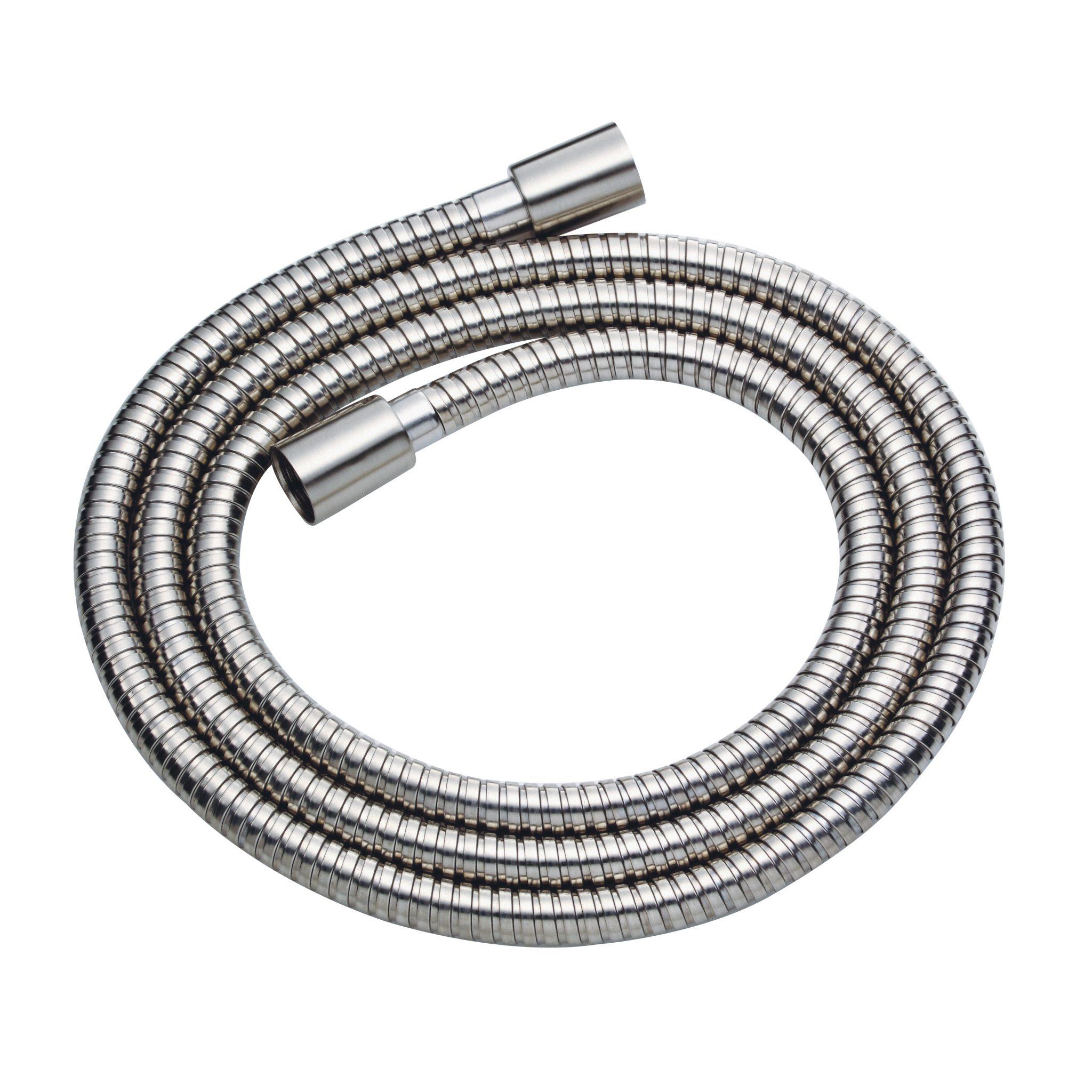 Danze D469020BN 72" All Metal Interlock Shower Hose w/ Brass Conicals - Brushed Nickel