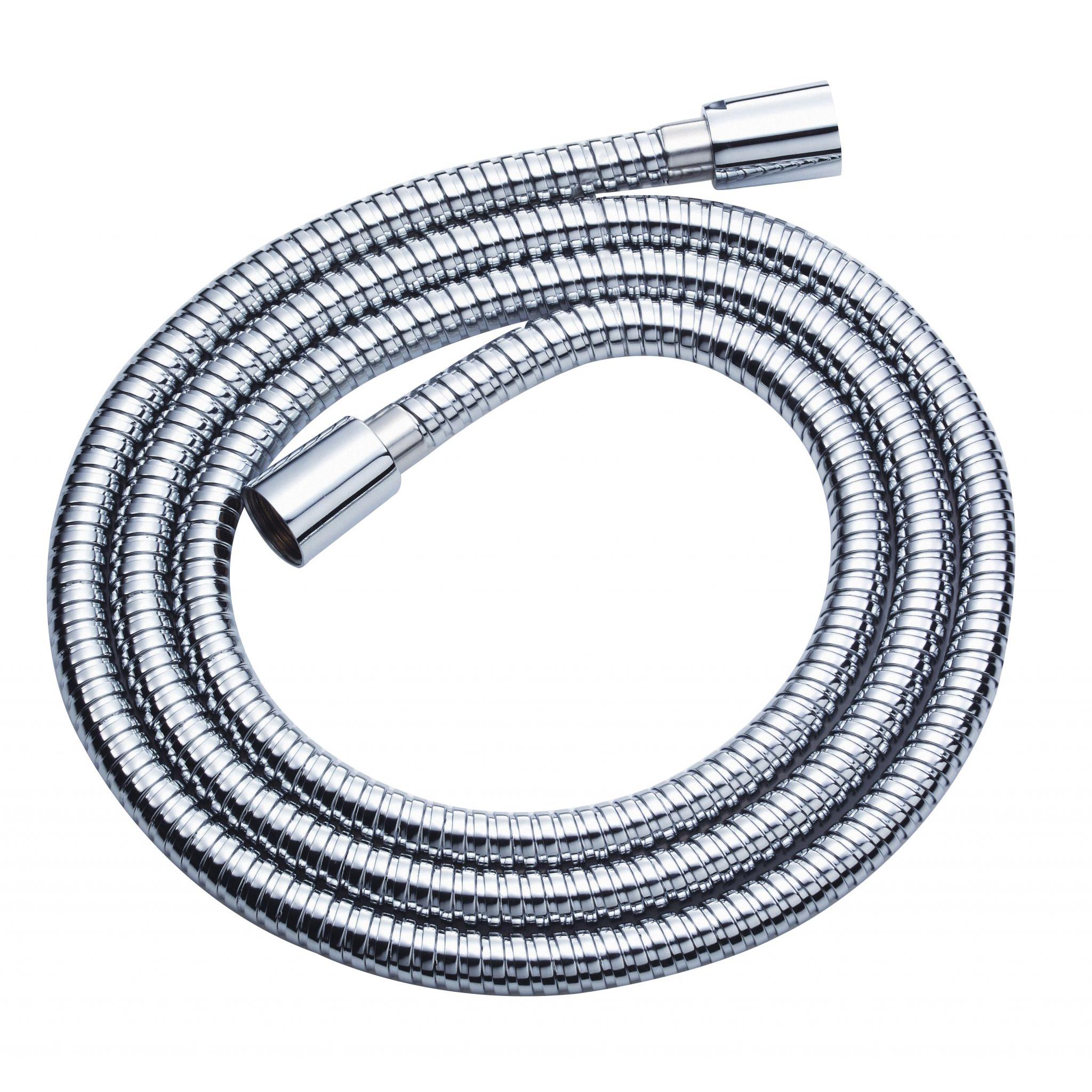 Danze D469030 72" Polymer M-Flex Shower Hose w/ Brass Conicals - Chrome