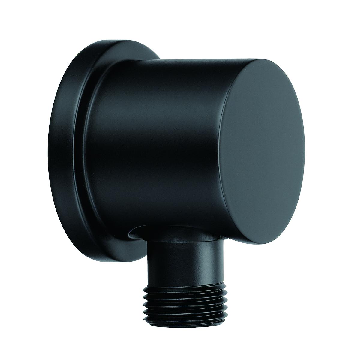 Danze D469058BS Round Supply Elbow - Satin Black