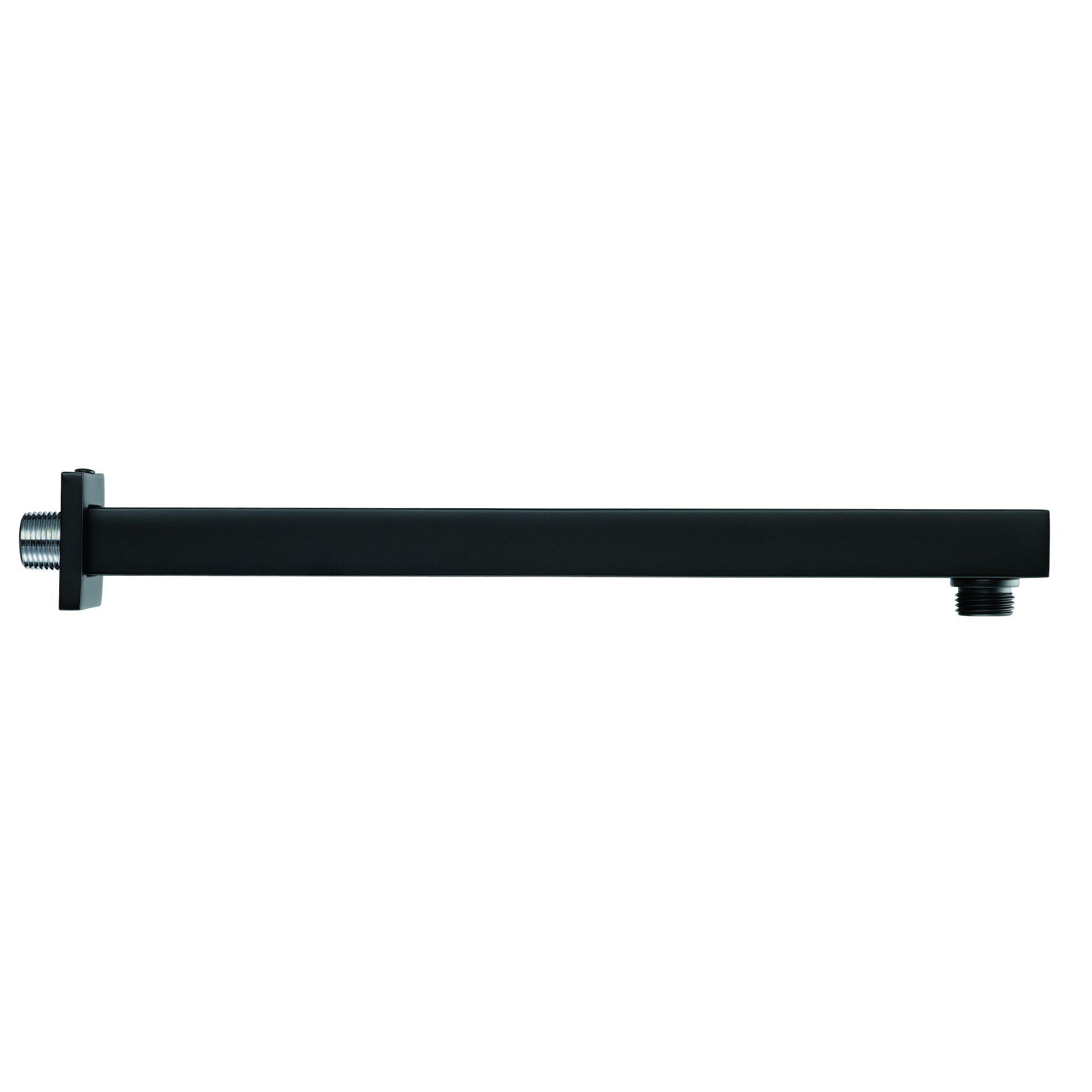 Danze D481162BS Mid-Town 12.5" Showerarm w/ Escutcheon - Satin Black