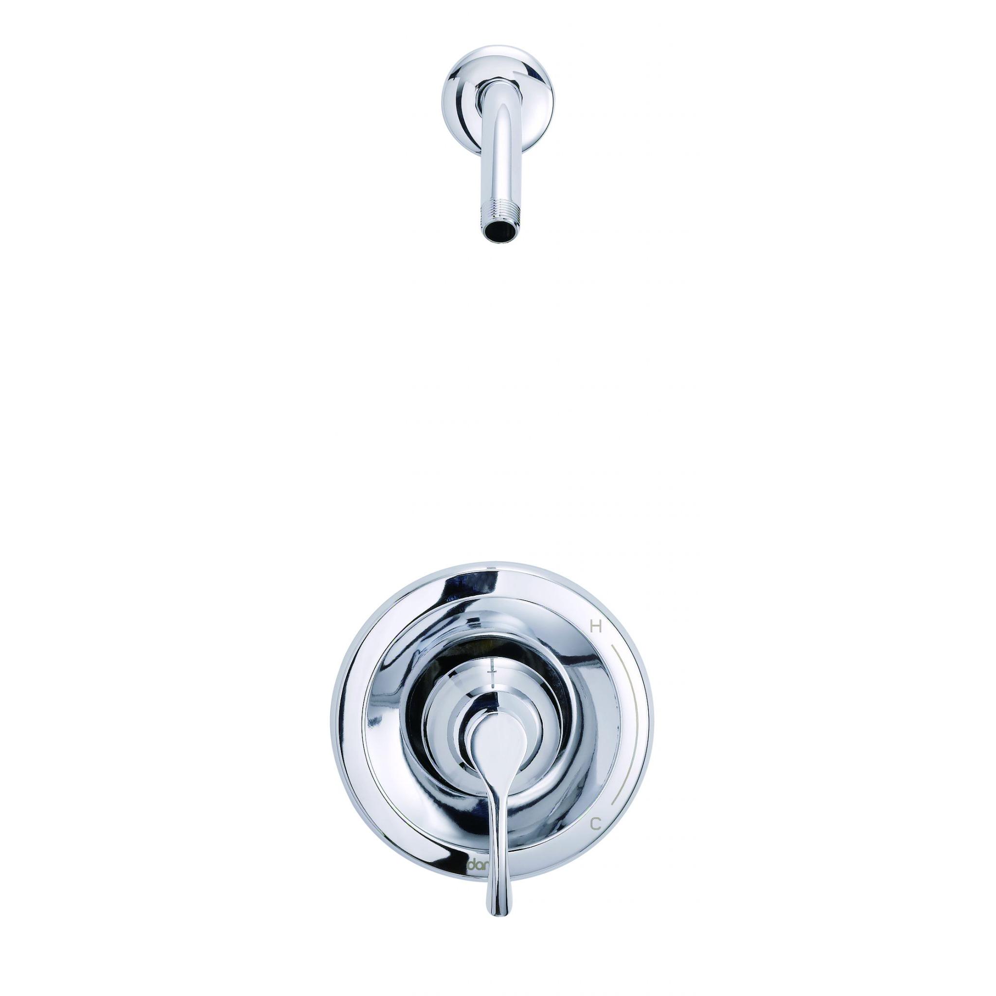 Danze D510522LSTC Antioch 1H Shower Only Trim Kit & Treysta Cartridge Less Showerhead - Chrome