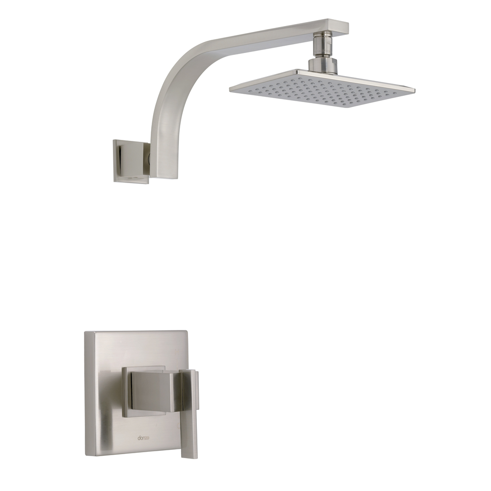 Danze D511544BNTC Sirius 1H Shower Only Trim Kit & Treysta Cartridge 1.75gpm - Brushed Nickel