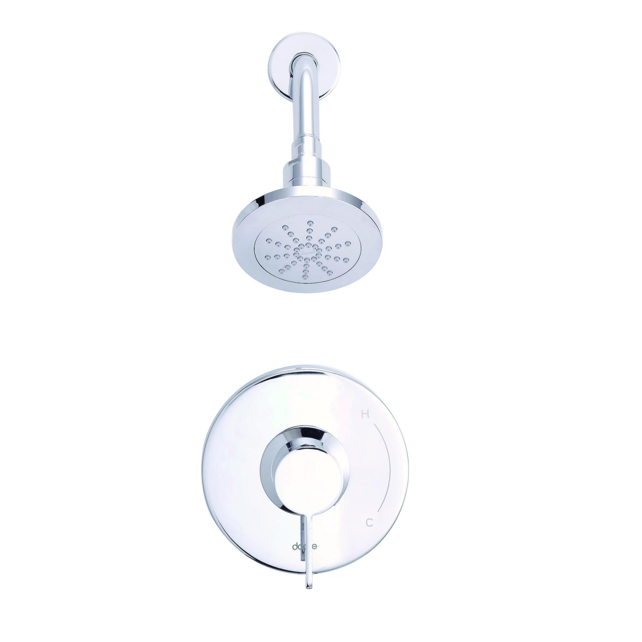 Danze D512530TC Amalfi 1H Shower Only Trim Kit & Treysta Cartridge 2.0gpm - Chrome