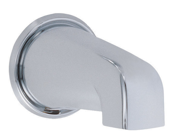 Danze D606325 8" Wall Mount Tub Spout without Diverter - Chrome