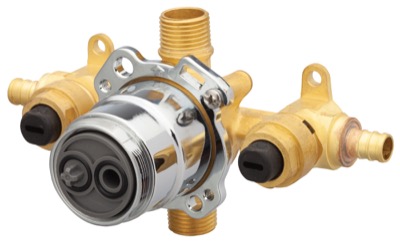 Danze G00GS504S Treysta Tub & Shower Valve- Horizontal Inputs WITH Stops- Crimp Pex