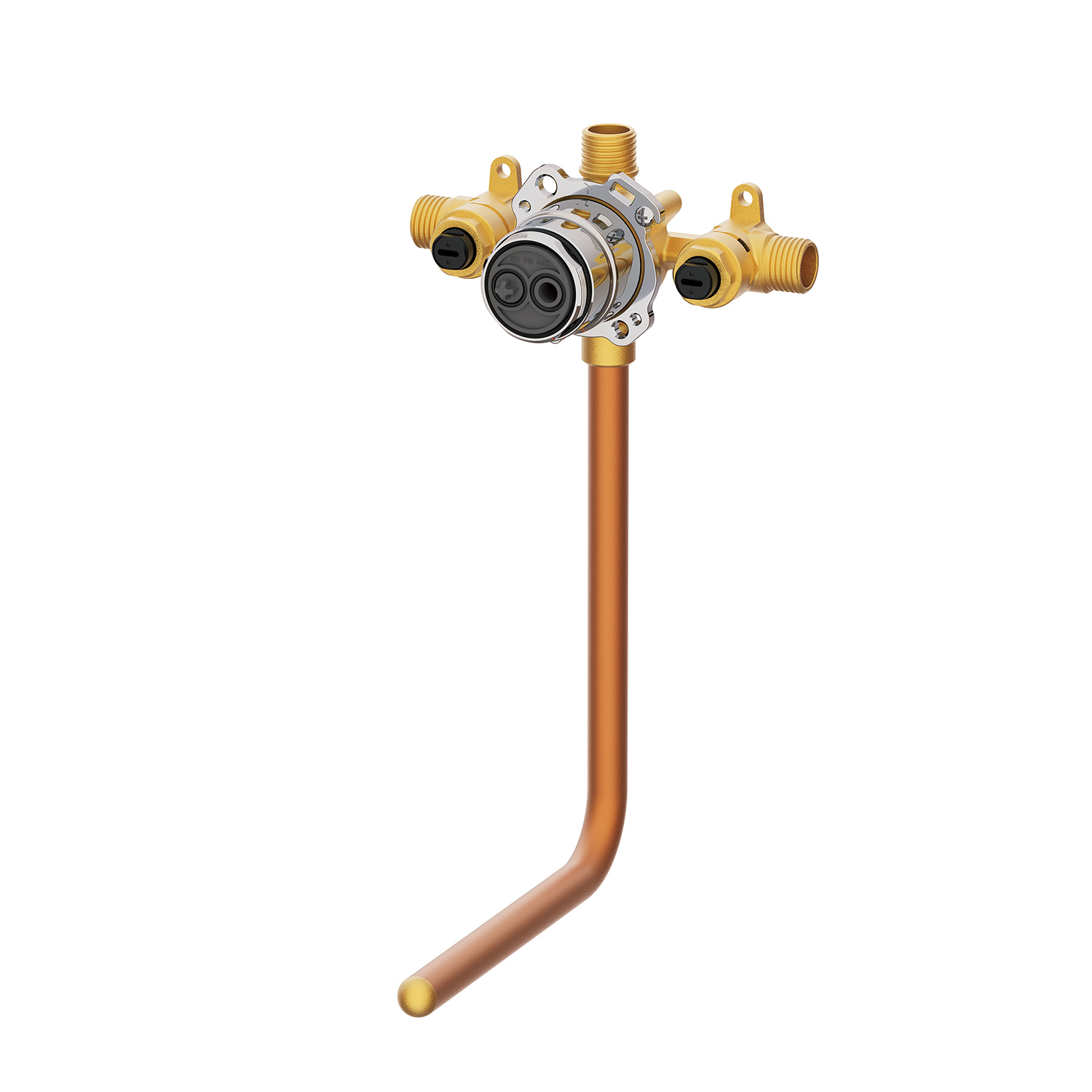 Danze G00GS505ST Treysta Tub & Shower Valve- Horizontal Inputs WITH Stops WITH Stub-out - IPS/Sweat