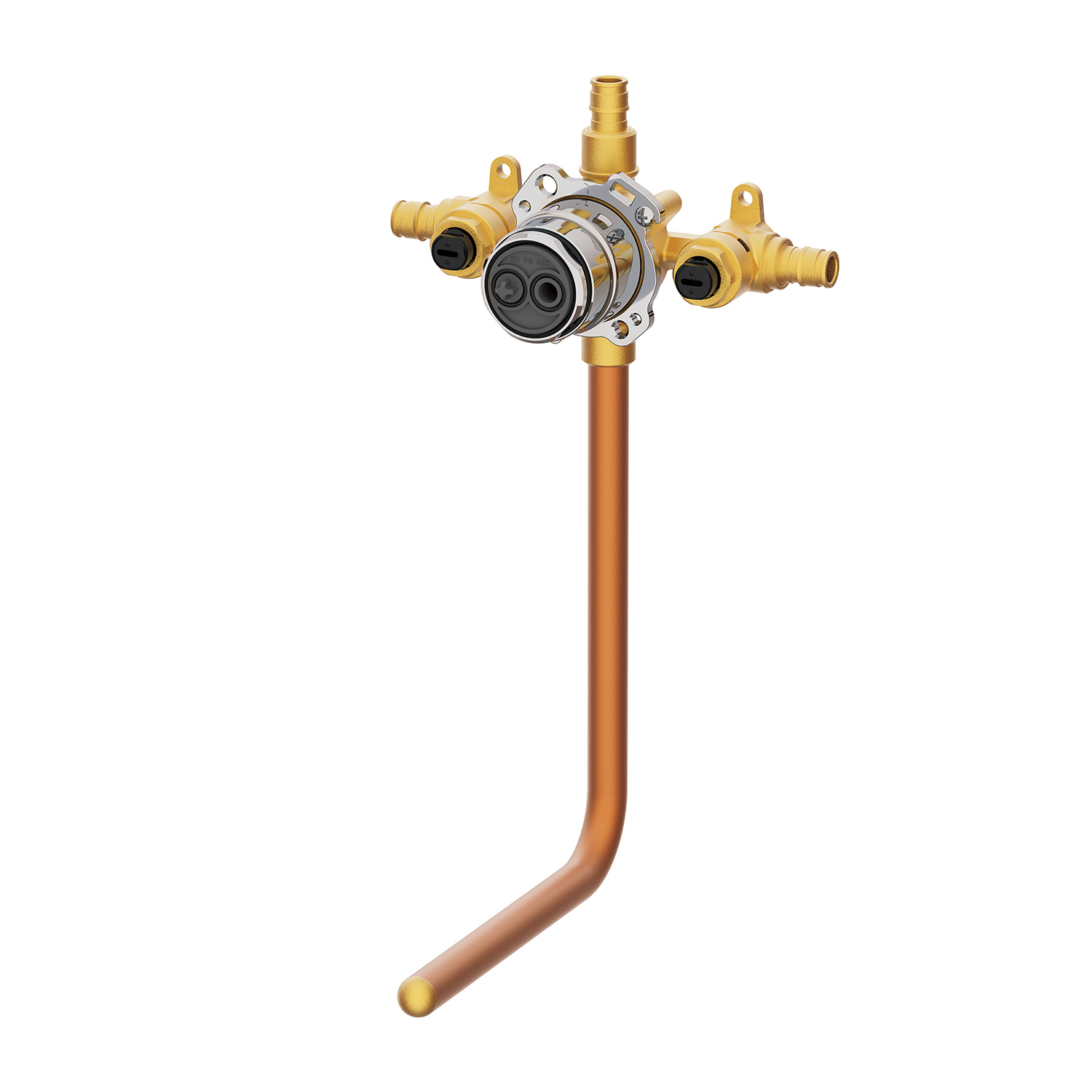 Danze G00GS507ST Treysta Tub & Shower Valve- Horizontal Inputs WITH Stops WITH Stub-out - Cold Expansion Pex