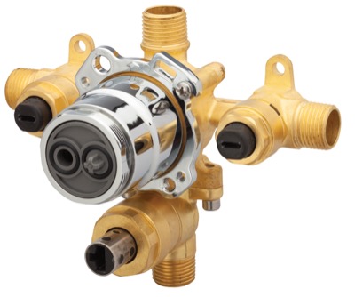 Danze G00GS555S Treysta Tub & Shower Valve w/ Diverter- Horizontal Inputs WITH Stops- IPS/Sweat