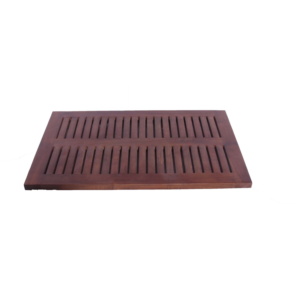 DT133 23" x 15" Classic Teak Shower and Floor Mat - Click Image to Close