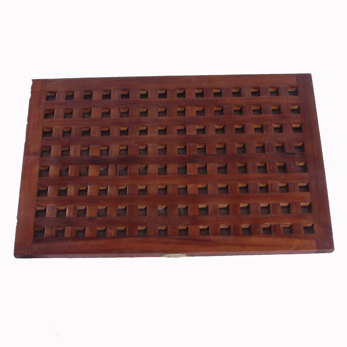 DT137 23" x 15" Teak Shower and Floor Mat - Click Image to Close