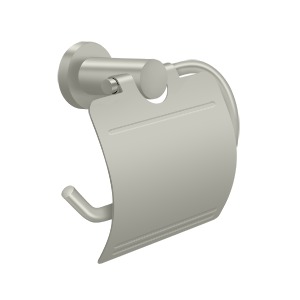Deltana BBN2011-15 Toilet Paper Holder Single Post with Cover BBN Series