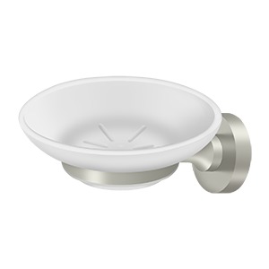 Deltana BBN2012-15 Frosted Glass Soap Dish BBN Series
