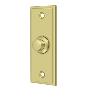 Deltana BBS333U3 Bell Button Rectangular Contemporary