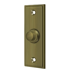 Deltana BBS333U5 Bell Button Rectangular Contemporary