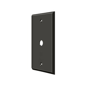 Deltana CPC4764U10B Switch Plate Cable Cover Plate