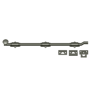 Deltana FPG1815A 18" Surface Bolt with Off-set HD