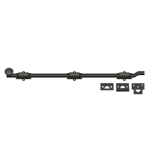 Deltana FPG2410B 24" Surface Bolt with Off-set HD