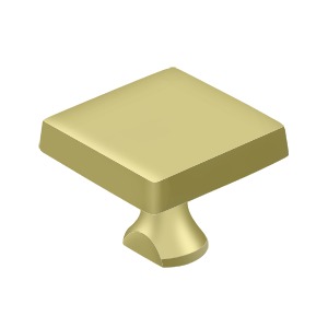 Deltana KBSU3 Solid Brass Square Knob For HD Bolt