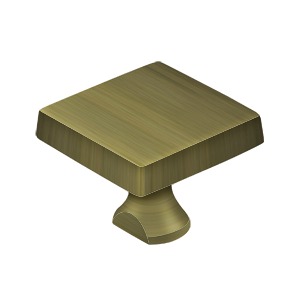 Deltana KBSU5 Solid Brass Square Knob For HD Bolt