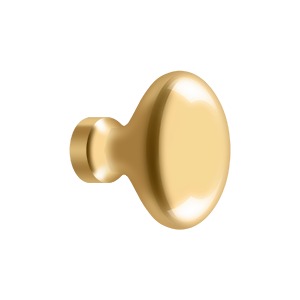 Deltana KE125CR003 Knob Oval/Egg Shape