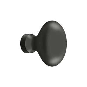 Deltana KE125U10B Knob Oval/Egg Shape