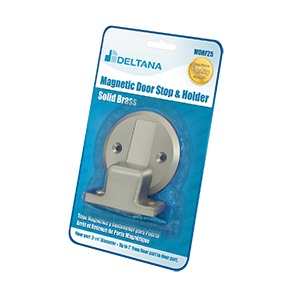 Deltana MDHF25BP15 Magnetic Door Holder Flush 2.5" Diameter Blister Pack