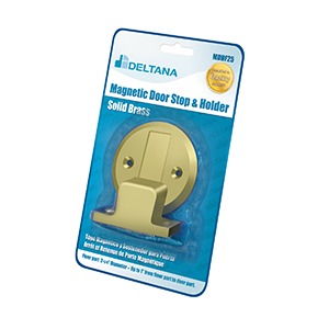 Deltana MDHF25BP3 Magnetic Door Holder Flush 2.5" Diameter Blister Pack