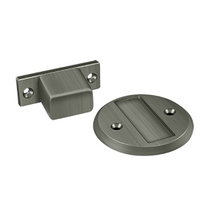 Deltana MDHF25U15A Magnetic Door Holder Flush 2.5" Diameter