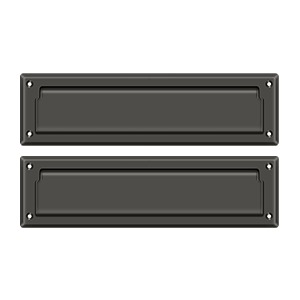 Deltana MS212U10B Mail Slot 13 1/8" with Interior Flap