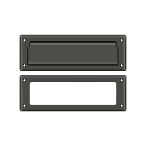 Deltana MS626U10B Mail Slot 8 7/8" with Interior Frame