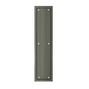 Deltana PP2280U15A Framed Push Plate HD 3 1/2"x 15"